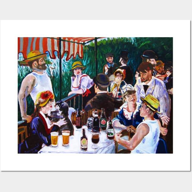 Tasting of the Beer Party Wall Art by realartisbetter